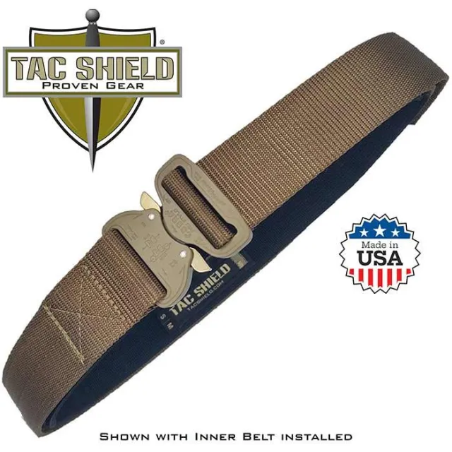 TangoDown Gun Belt RF TCSH-T303V-MDCY 1.75In Cobra M Black