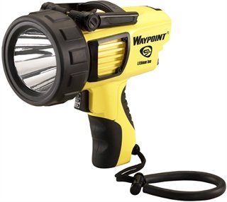 Streamlight WayPoint 300 35/550/1000 Lumens White LED Yellow Polycarbonate 678 Meters - Streamlight - 38/600/1400 LUMENS