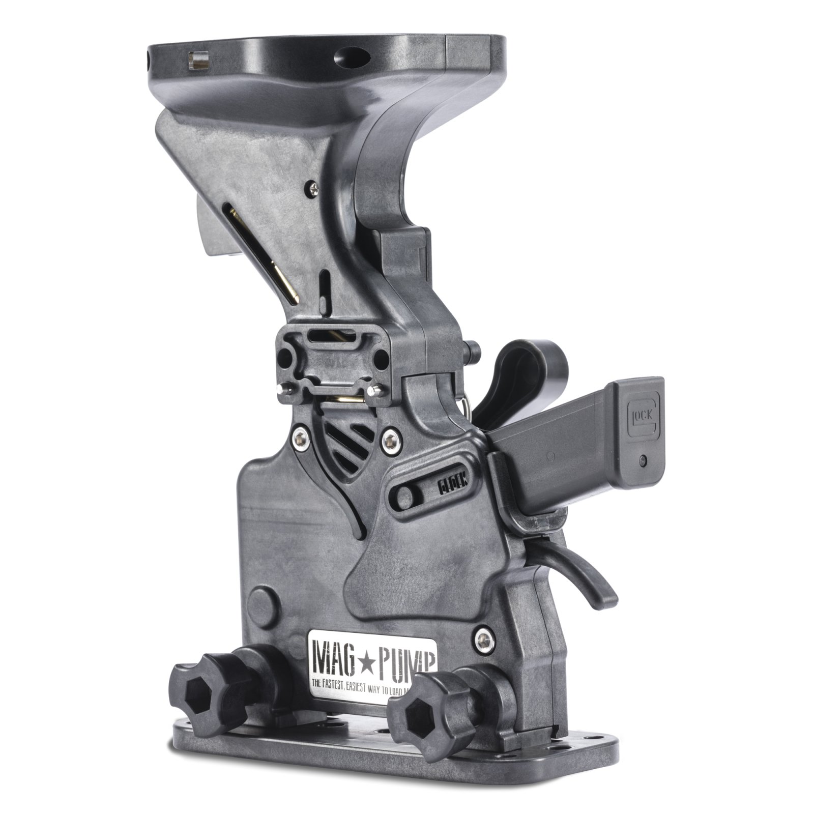 MAGPUMP MP-9MM 9mm 50-Round Hopper Fed Double Stack Magazine Loader - Magpump - 9 MM