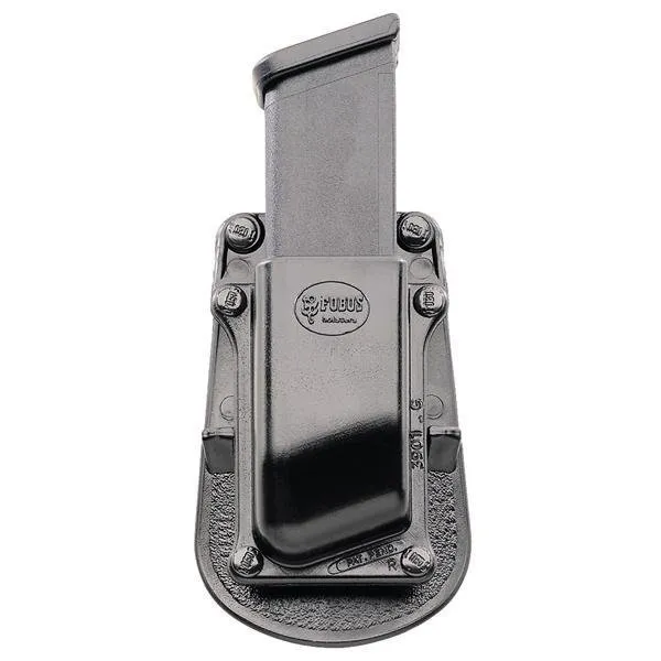 Fobus 390145 Single Mag Pouch Black Polymer Paddle 1911 .45 ACP - First Samco/Fobus - .45 ACP