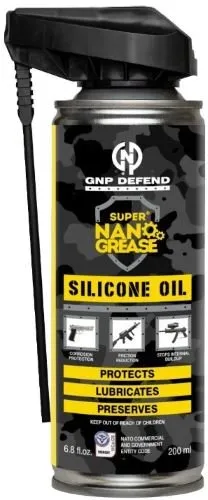 GNP Defend Silicone Oil Aerosol 6.8oz Firearm Lubricant Rust Protection - GNP Defend