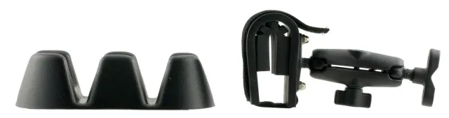 Rugged Suppressors 15502 Black Metal 1 In Swing Arm Holder - Rugged Suppressors