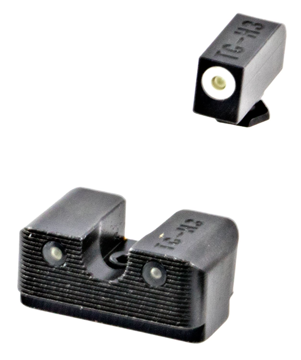 TruGlo TG231G2W Tritium Pro Night Sights White/Green for Glock High - GSM Outdoors