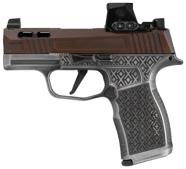 Buy Sig Sauer 300174041303 P365X Debacle, Brown Cerakote, RomeoX Red Dot online