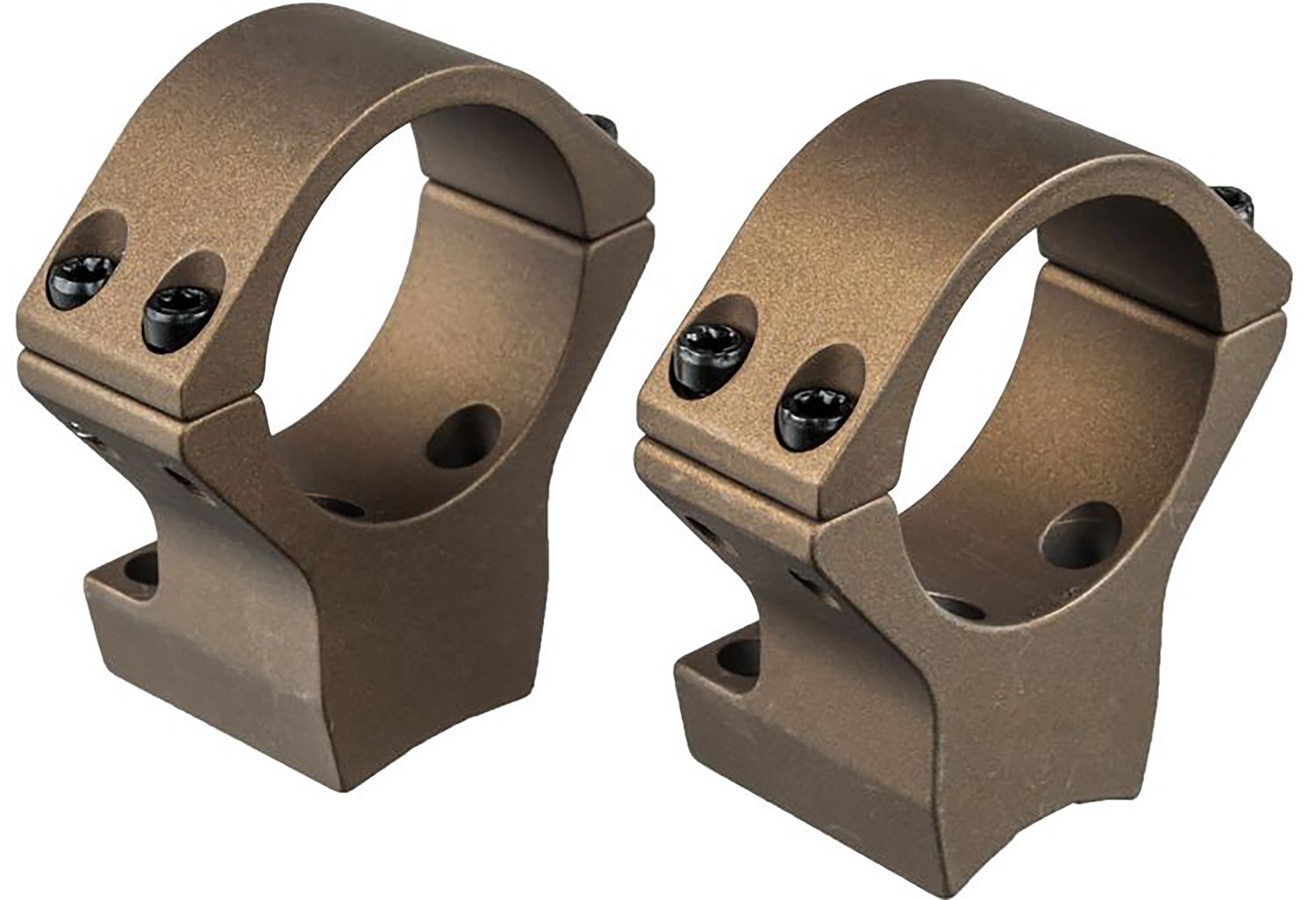 Talley HC750735 Scope Mount/Ring Combo 30mm Burnt Bronze High X-Bolt - Talley