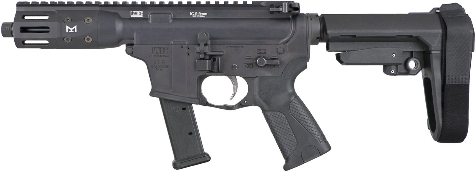 Buy LWRC International ICP9B5KSBA3 9MM 5.70In 30Round Black online