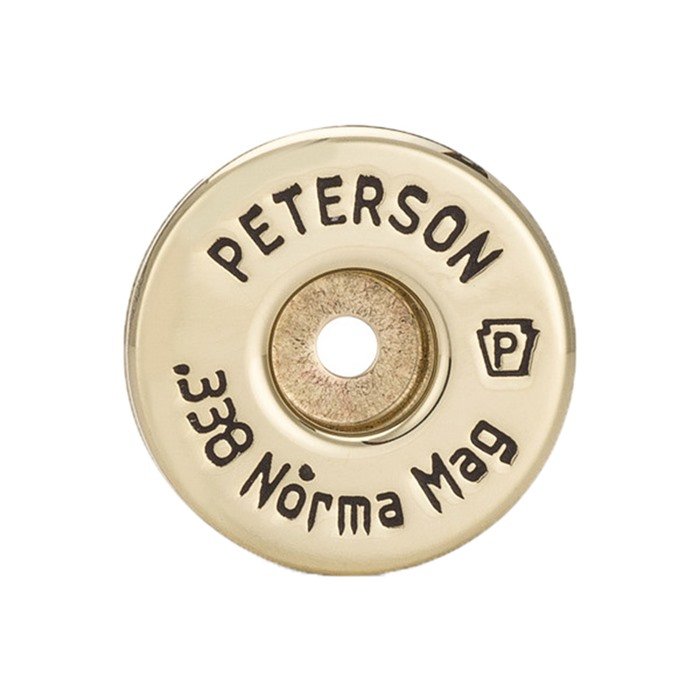Peterson Cartridge Company 40049-R 338 Norma Magnum Brass 50/Box - Peterson Cartridge Company - 338 NORMA MAG