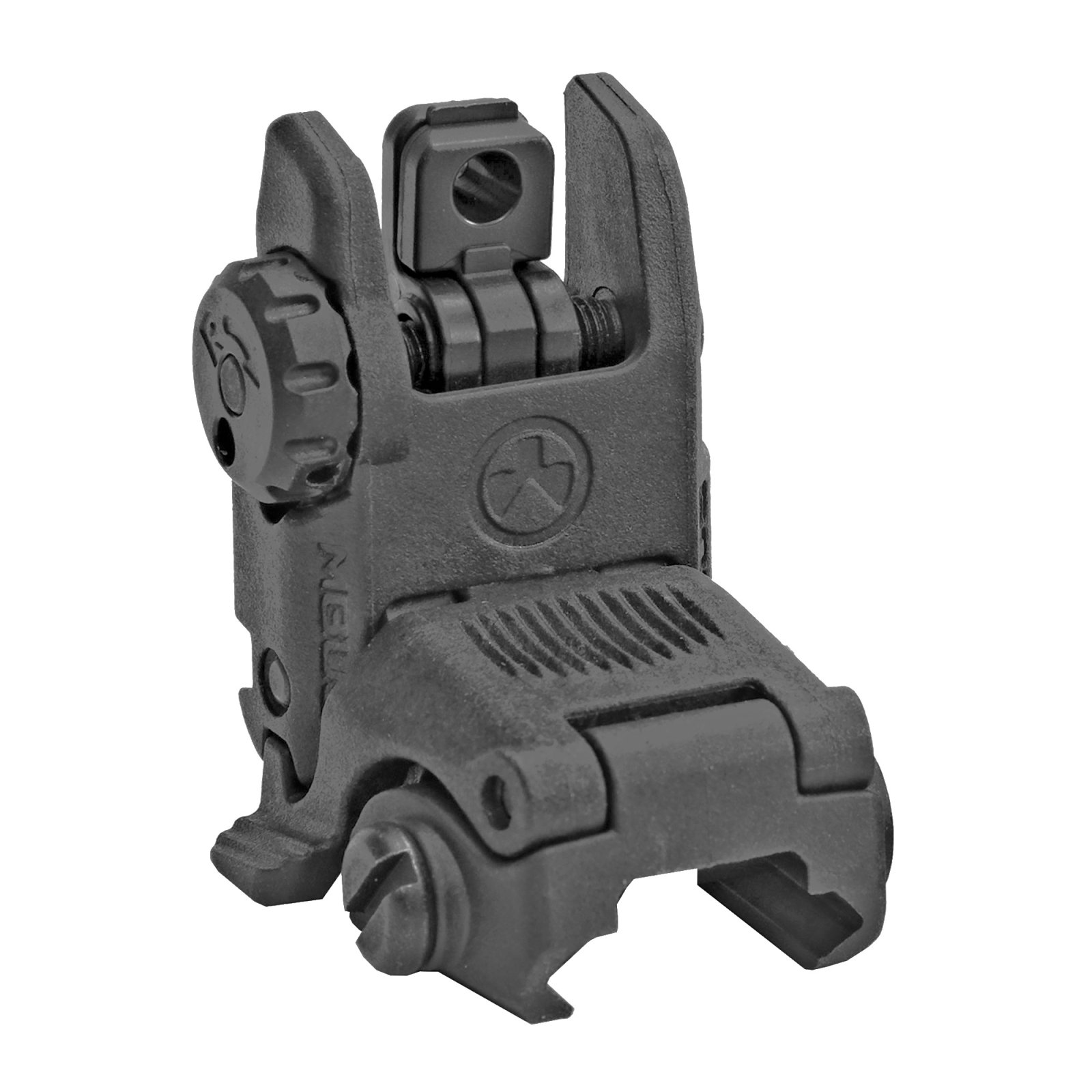 Magpul MAG248-BLK MBUS Gen 2 Flip-Up Rear Sight Black for AR-15/M16 - Magpul Industries