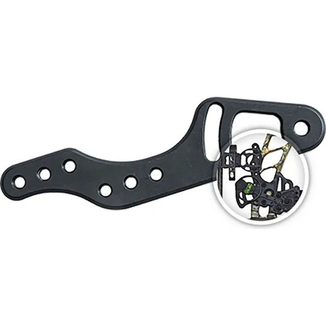 TightSpot TSQAMB17 Adjustable Sight Bracket Black 40% Lighter 15 deg Rotation - Tight Spot