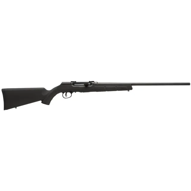 Savage A17 17 HMR Rifle 22" Barrel 10 Round Black Synthetic Stock Semi Auto - SAVAGE ARMS - 17 HMR