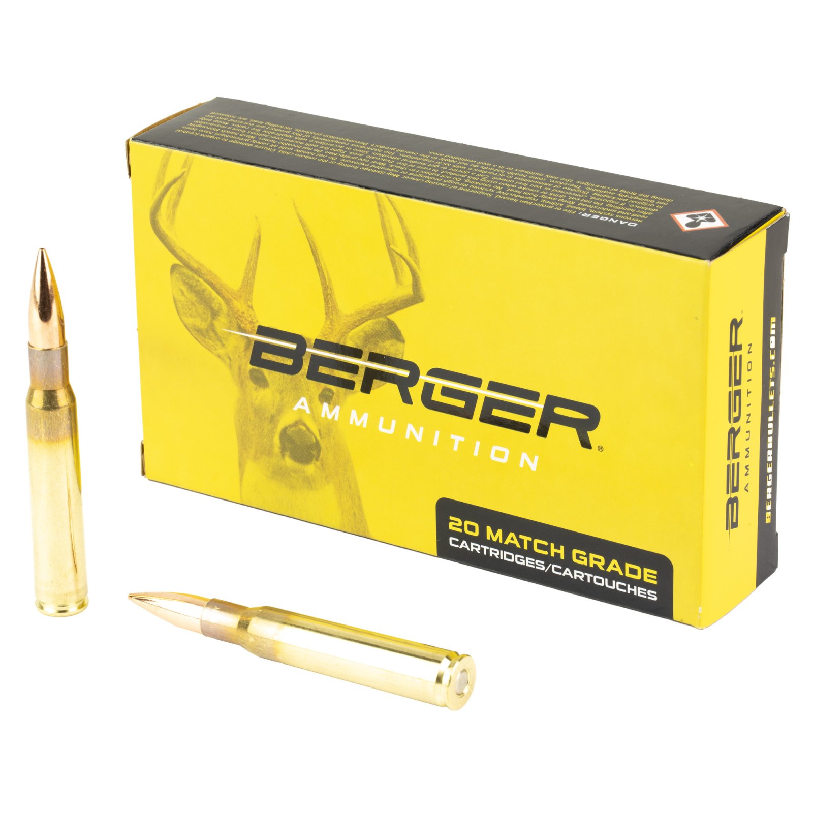 Buy Berger Bullets Classic Hunter .30-06 Springfield 168 Grain Boat Tail 20 online