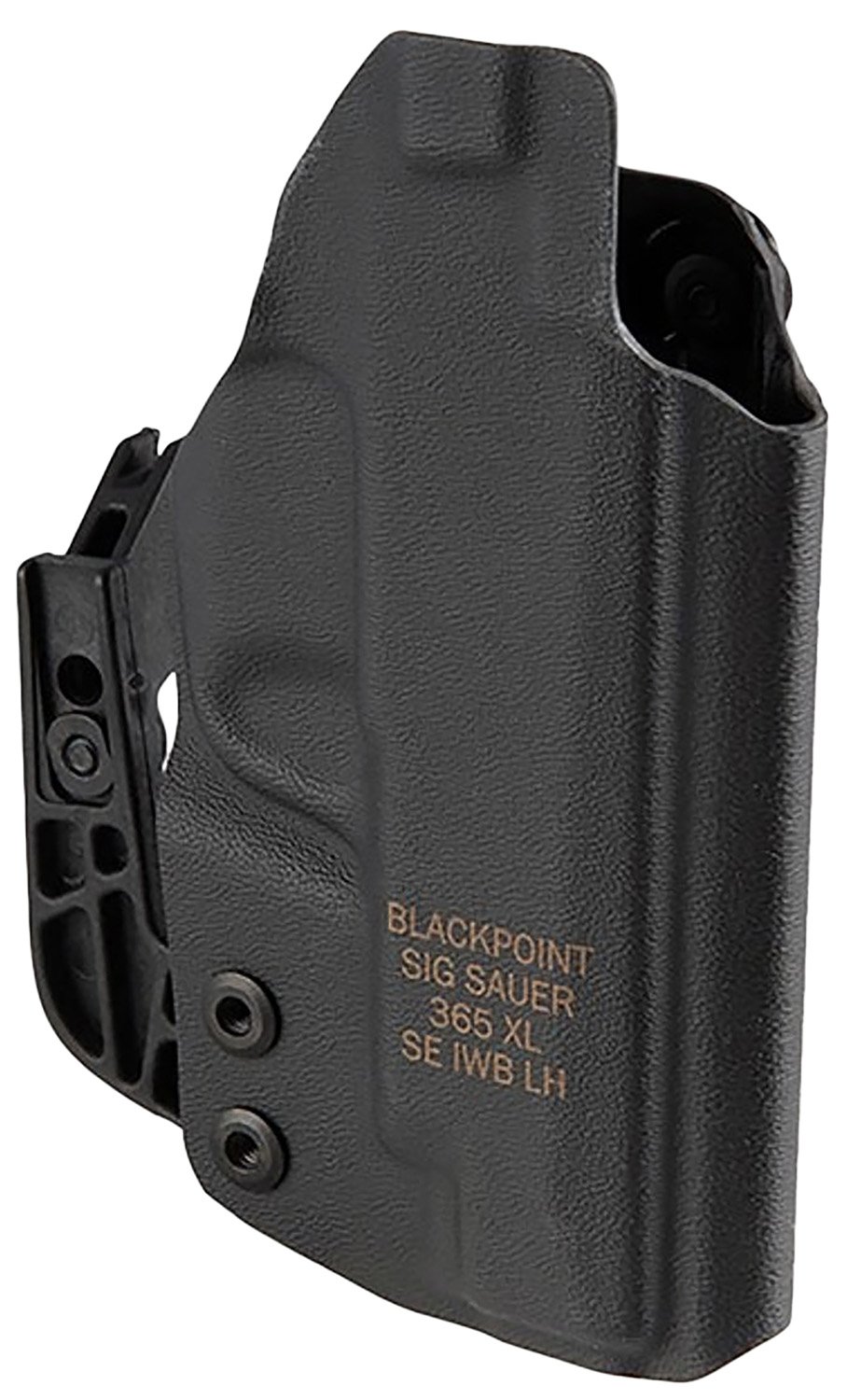Sig Sauer P365 XL Left Hand IWB Holster Kydex Black Adjustable Ride - Sig Sauer