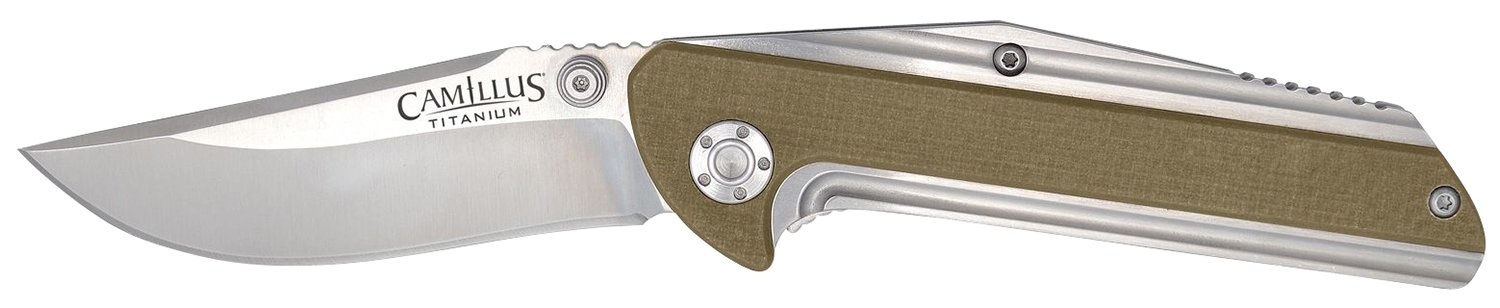 Buy Camillus 19195 Sevens 2.75" Folding Knife AUS-8 Blade Desert Tan Handle online