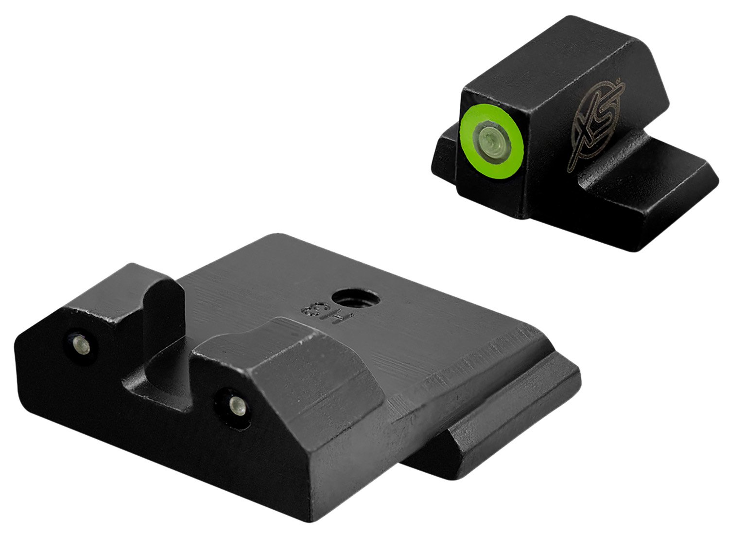 Buy XS Sights RAM Night Sight: Tritium Green, Black Rear, Ember Glow Dot, S&W M&P Pistol SW-R033S-6G online