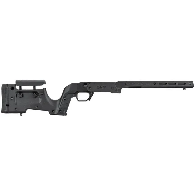Buy Mdt Sporting Goods Inc 105051BLK XRS Chassis Black Aluminum Core with Polymer Panels, Adj. Cheekrest, M-LOK Forend, Interchangeable Grips, AICS Mag Compatible, Fits CZ 457 online