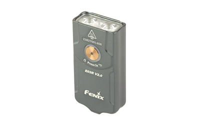 Buy FENIX E03R V2 Flashlight White and Red LED 500 Lumens 2.07" Long Anodized online