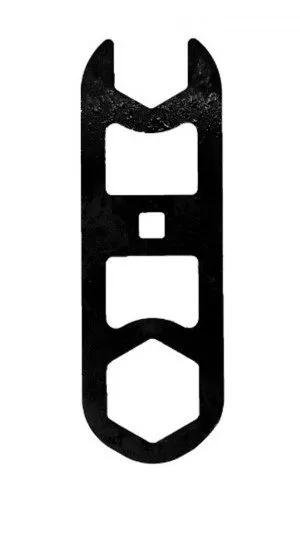 HUXWRX 1749 RAD Wrench 22 Black - HUXWRX