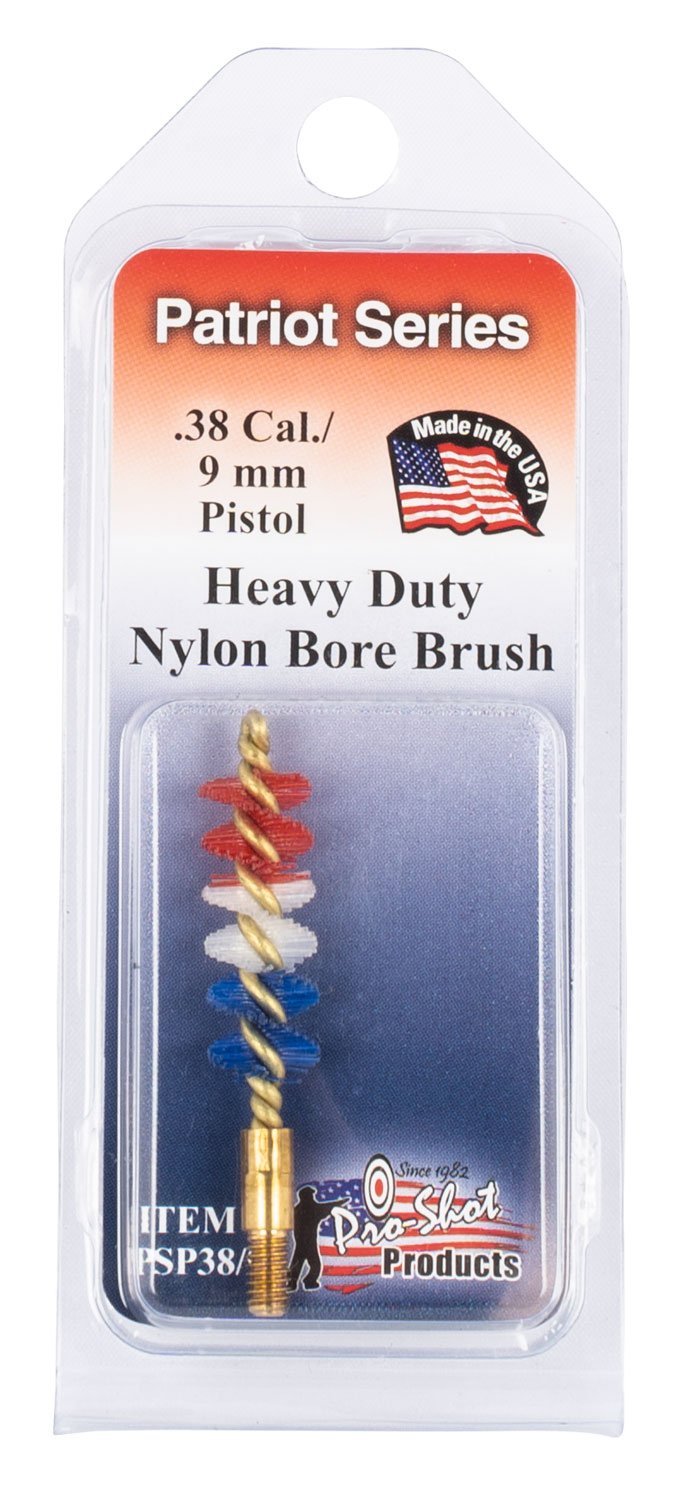 Buy Pro-Shot Psp389 Patriot Series Bore Brush .38 Cal/ 9MM Pistol #8-32 PSP38/9 online