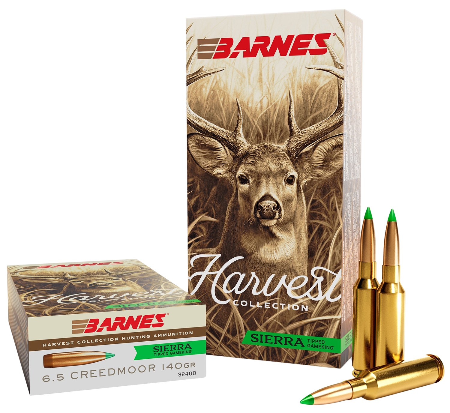 Buy Barnes Bullets 32400 6.5 Creedmoor 140gr Sierra Tipped GameKing 20/Box online