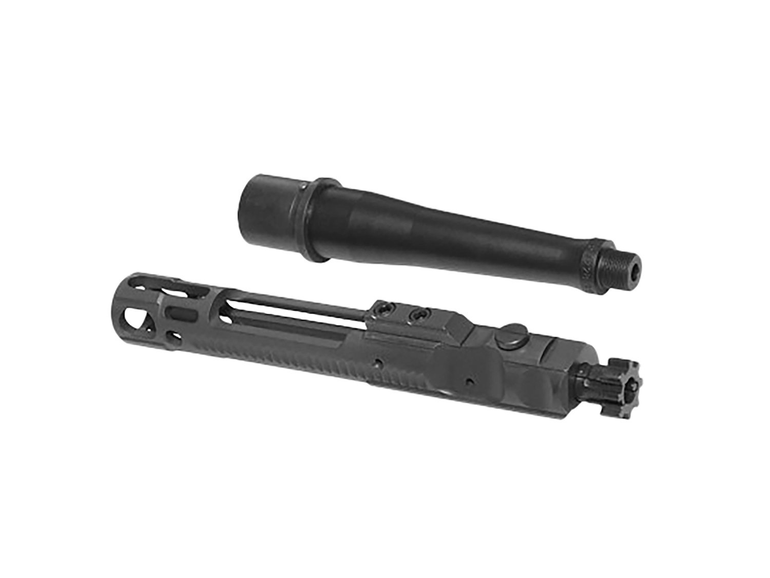 CMMG 57DBC33 5.7x28mm 5 in Barrel SBN Black BCG Kit 4140CM Steel - CMMG - 5"