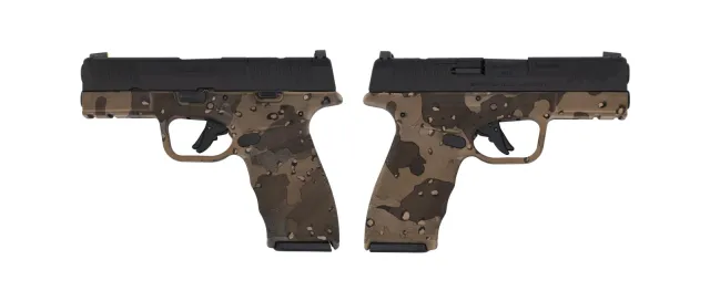 Springfield Hellcat Pro 9mm Chocolate Chip Camo 3.7 In 15/17-Round Mags - Springfield Armory