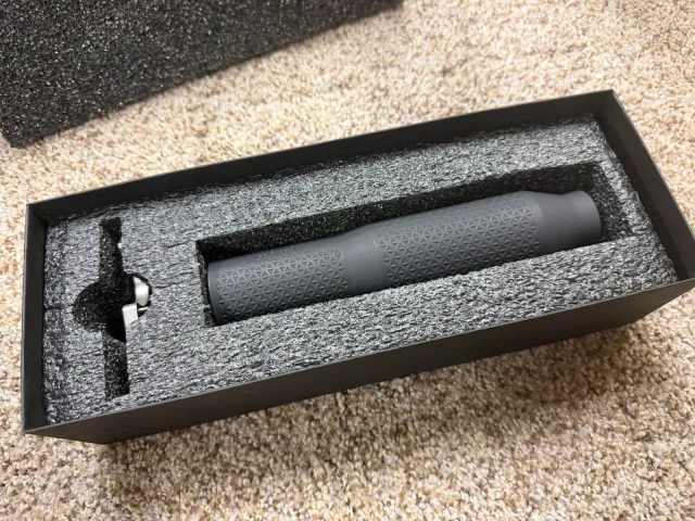 Radical Defense M249 SAW FVS Suppressor 5.56mm Black 1/2x28 7.5in 27.8oz