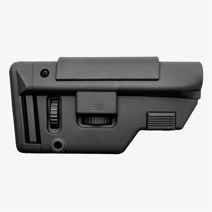 B5 Systems AR-15 Collapsible Precision Long Stock Black - B5 Systems