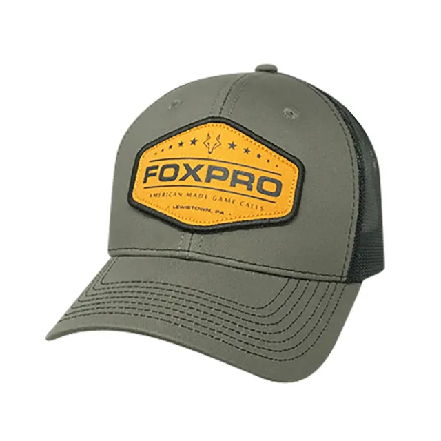 FOXPRO HATFXPC Campfire Olive/Black Snapback Hat 100% Cotton OSFA - FoxPro