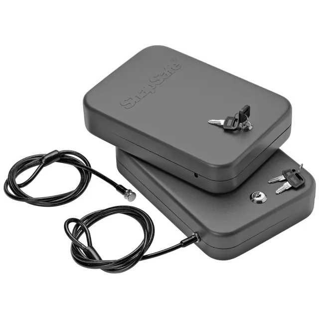 SNAPSAFE XL Lock Box with 2-Pack Keyed Alike (75211) - SnapSafe