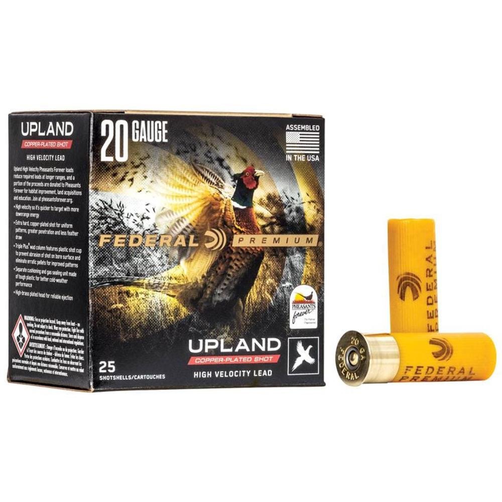 Federal PF2045 20 Gauge 2.75 in 1 oz 5 Shot 1350 fps 25 Rounds - Federal Premium Ammunition - 20 Gauge