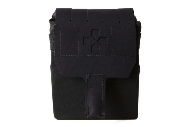 Blue Force Gear HW-TKN-MED-EMPTY-BK Trauma Kit NOW! Medium Black Pouch - Blue Force Gear