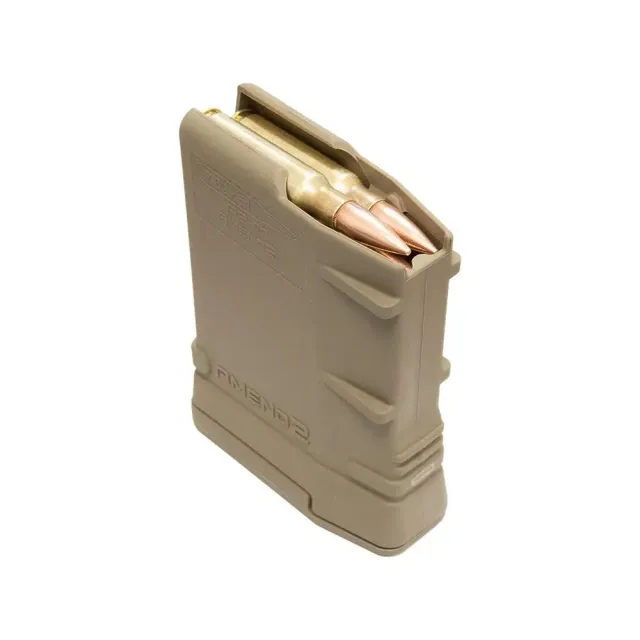 AMEND2 MOD A 7.62X51 SR-25 10RD Coyote Brown Polymer Magazine