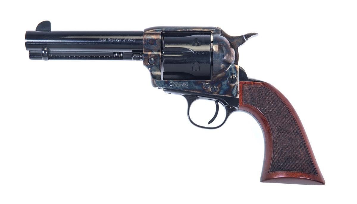 Taylor & Company Gunfighter Defender .45 Colt 4.75 In 6rd Case-Hardened - Taylor's & Company Firearms - .45 Colt
