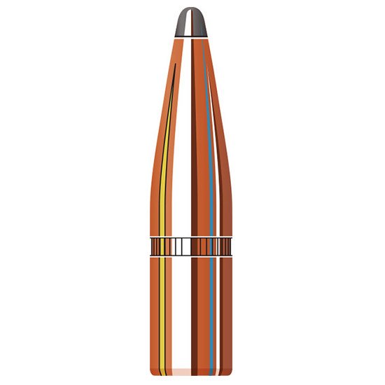 Hornady 2620 6.5mm .264" 129 Grain InterLock SP Bullets, 100 Count - Hornady Manufacturing Company - 6.5MM