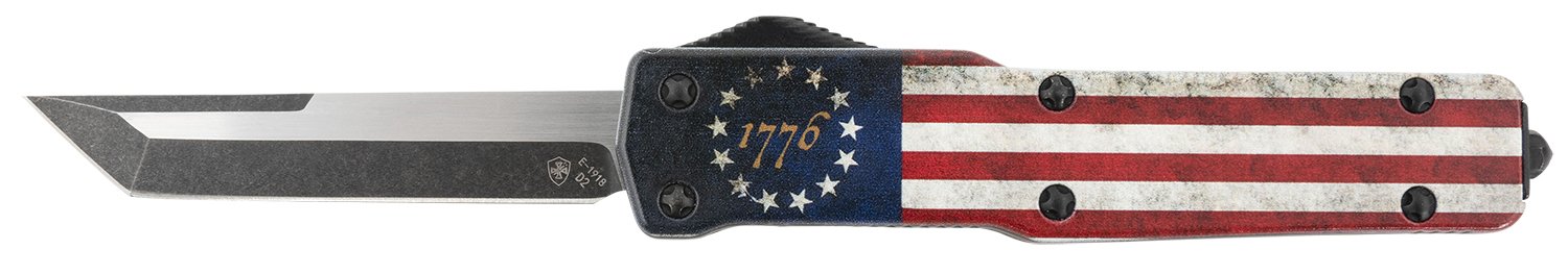 Buy Templar MZBRF221 OTF Tanto Knife 3.16" D2 Blade Betsy Ross Handle online