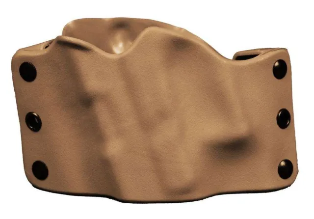 Stealth Operator H60081 Compact OWB Holster Coyote LH, Black, Belt Loops - TacMed Solutions DBA Stealth Operator