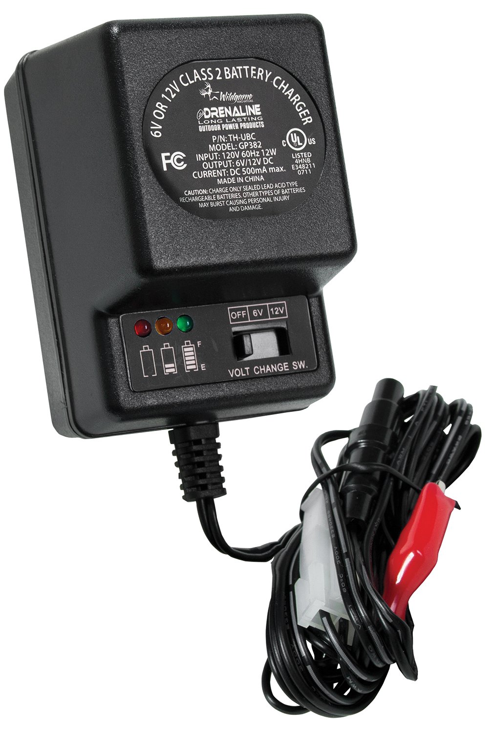 Buy Wildgame Innovations WGIWGIBC0005 Battery Charger 6V/12V Black online