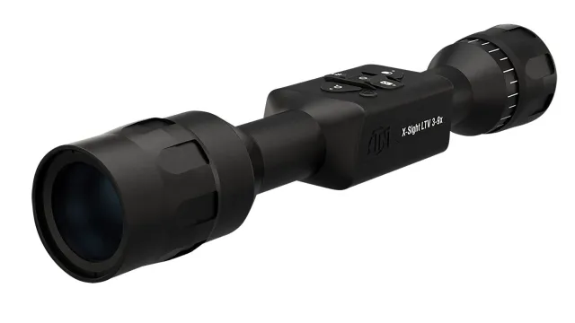 ATN THOR LTV 3-9X Thermal Scope 320x240 Resolution 19mm Black - ATN - 19MM