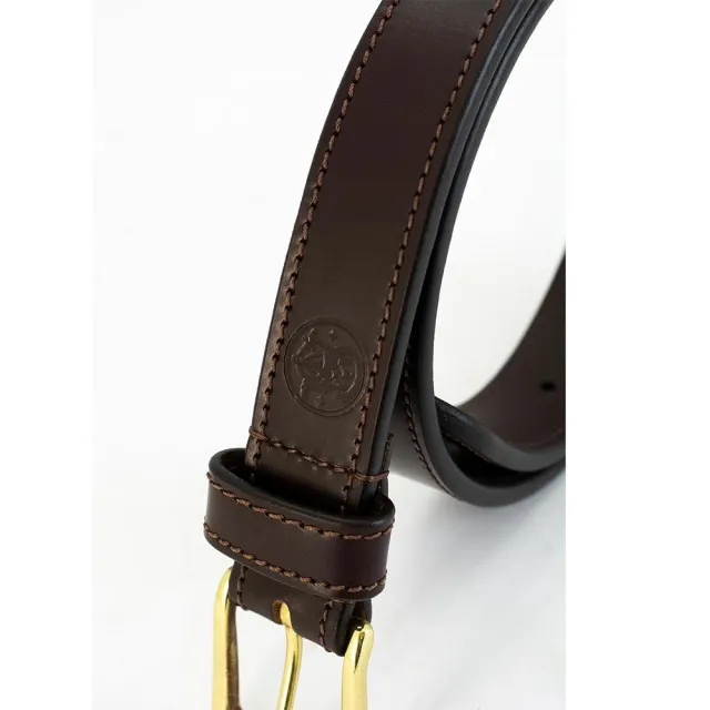 Cameleon S&W Men's Adjustable 38''/40'' Brown Leather EDC Belt