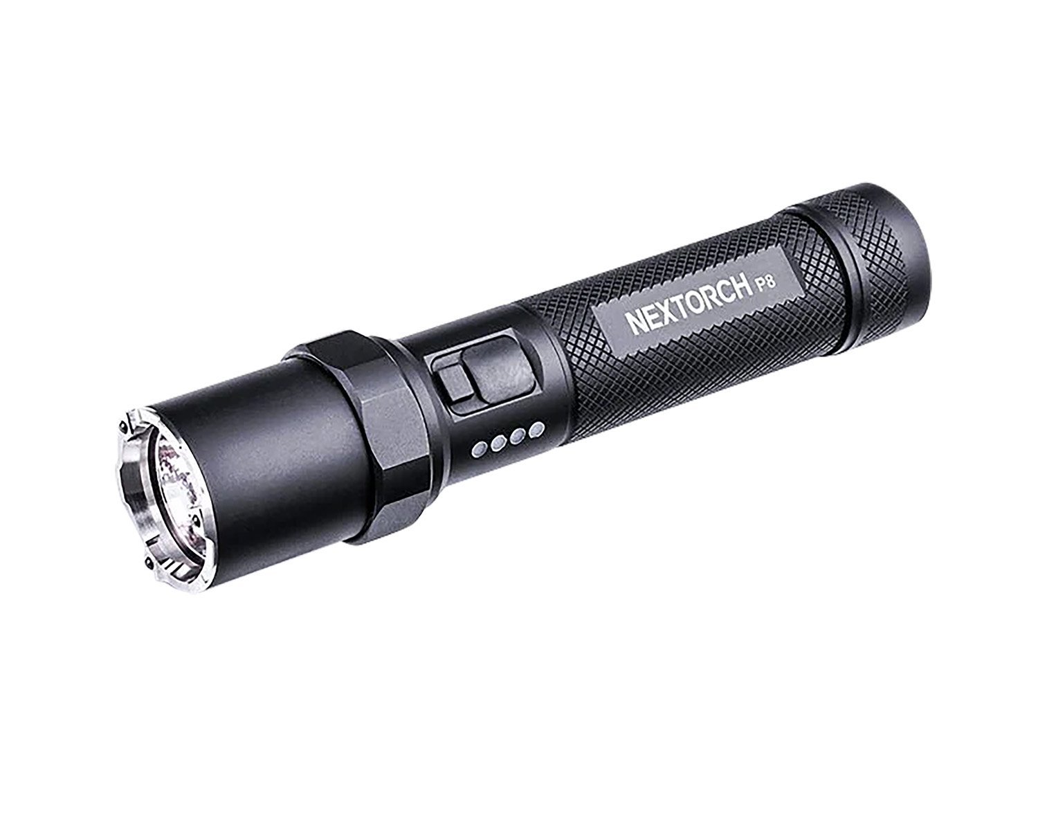 Nextorch P8 1600 Lumens Black 252 Meters Beam Distance - NEXTORCH - 1600 LUMENS