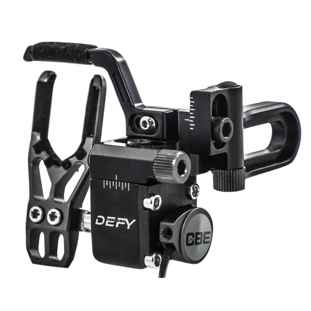 Custom Bow Equipment Defy Micro Drop Away Rest RH Aluminum CBE-AC-DMR - Custom Bow Equipment