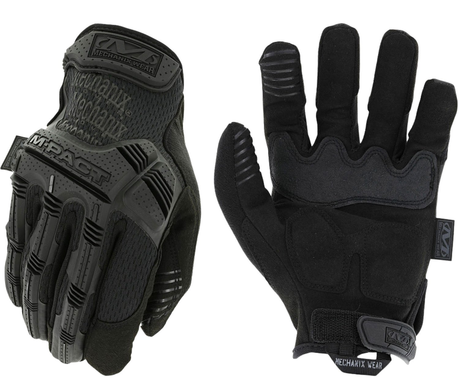 Mechanix Wear MPT-55-009 M-Pact Covert Black Tactical Gloves Medium - Mechanix Wear