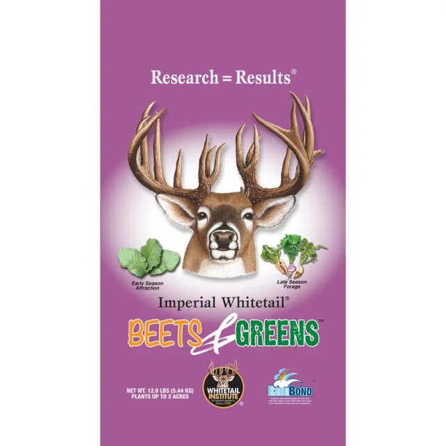 Whitetail Institute BG12 Beets & Greens Seed 12 lb Plants 2 Acres - Whitetail Institute