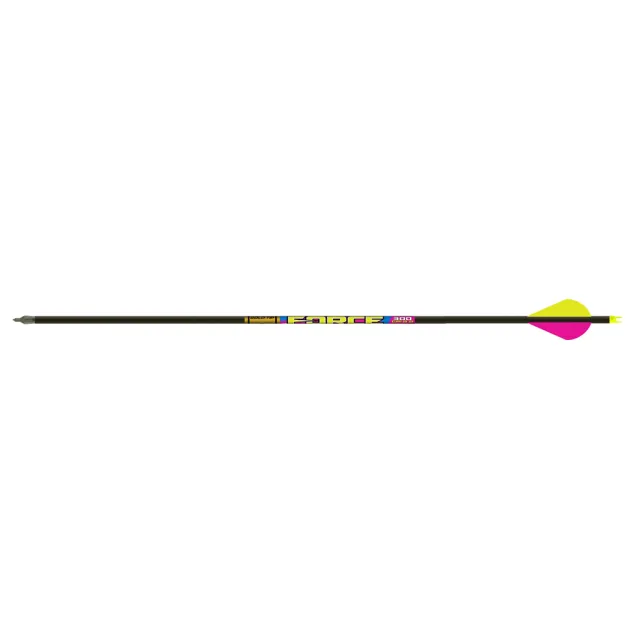 Gold Tip Force FOC FOR400A2746 400 Spine 4-Fletch 6-Pack - Gold Tip