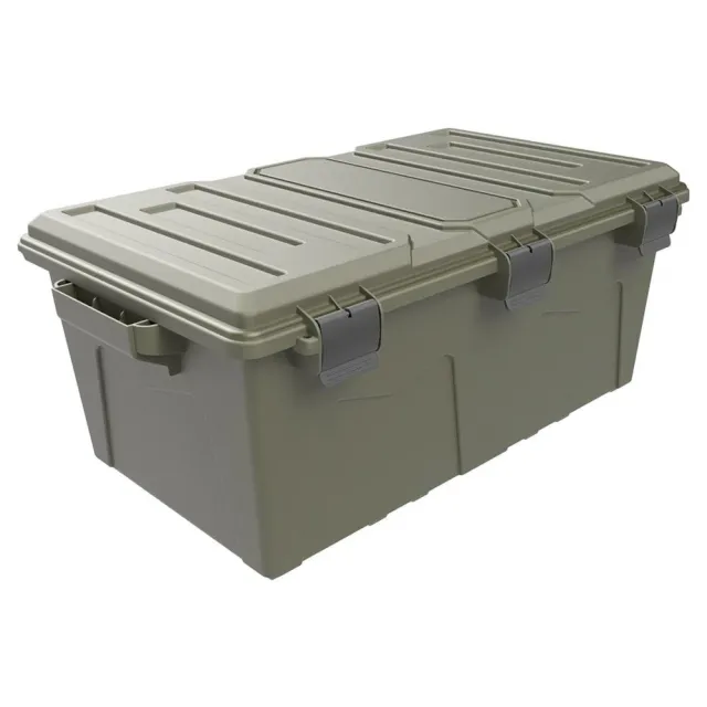MTM ACRG18 Ammo Crate Utility Box Army Green, 52 Qt, Stackable Design - MTM Case-Gard