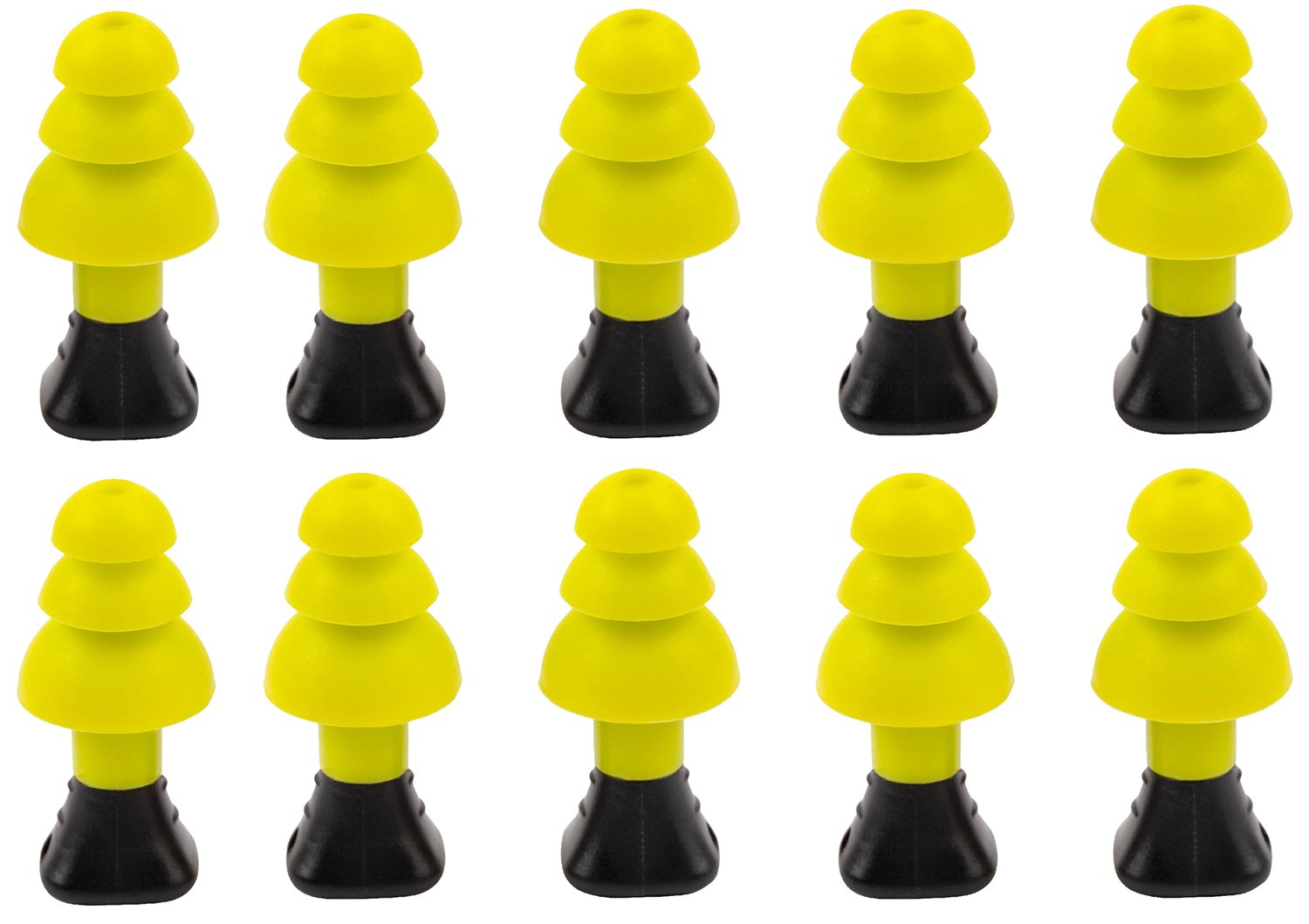 Buy Allen ULTRX Silicone Ear Plugs 26dB Yellow 5 Pairs online