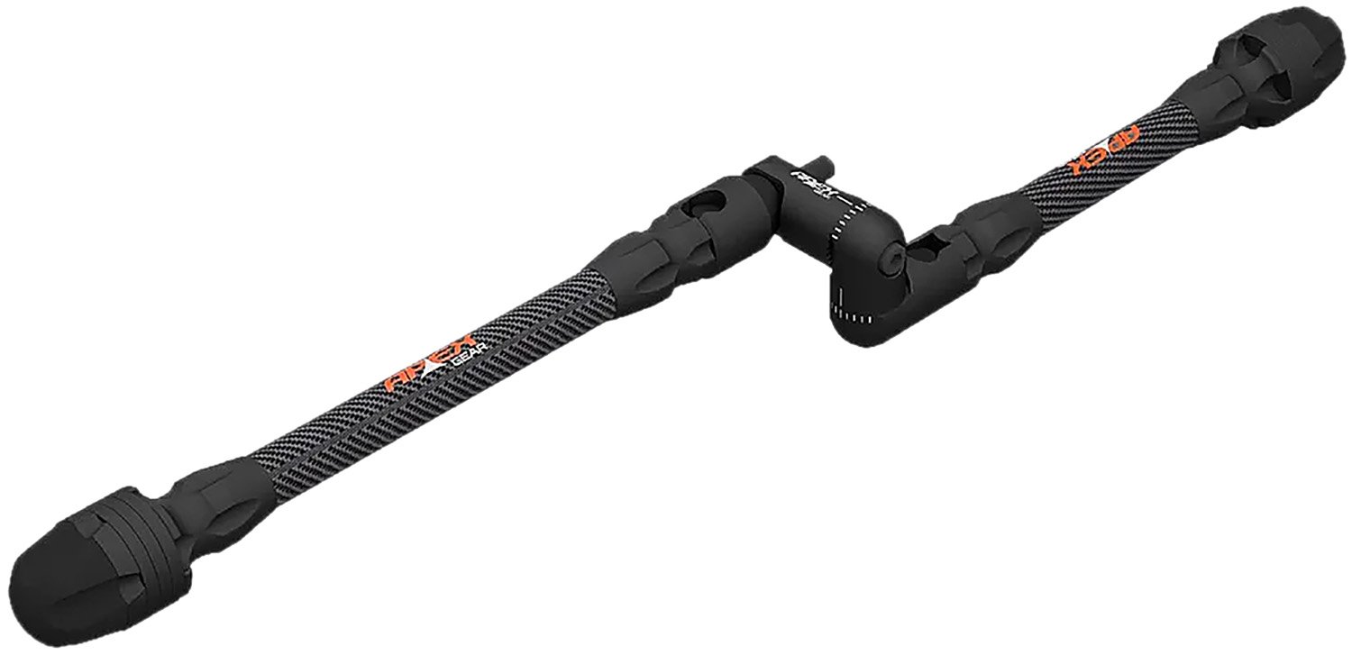 Apex Tactical Specialties End Game Dual Stabilizer Kit Black 8/6 in - Apex Tactical Specialties