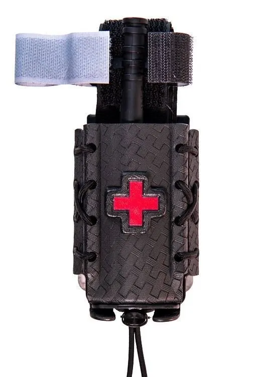 High Speed Gear Slick Tourniquet TACO U-Mount Black Low-Profile - High Speed Gear