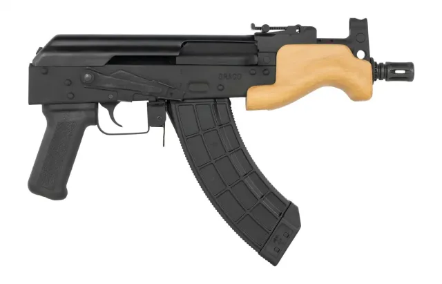 Buy Century Arms HG8549-N Micro Draco 7.62 x 39mm 6.25" Black Semi-Auto Pistol online