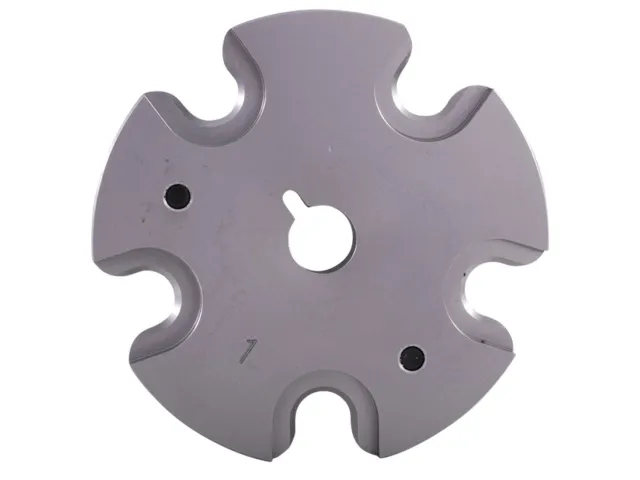 Hornady 392606 Lock-N-Load Shell Plate #6 Silver 6mm PPC Steel - Hornady - 6MM PPC